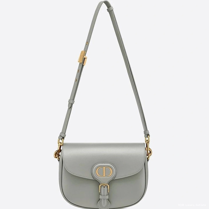 Cheap Box Grey Medium Bag Calfskin Bobby Dior 0724 Luxury